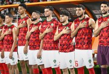 دكة احتياط المنتخب المغربي بكان 2023