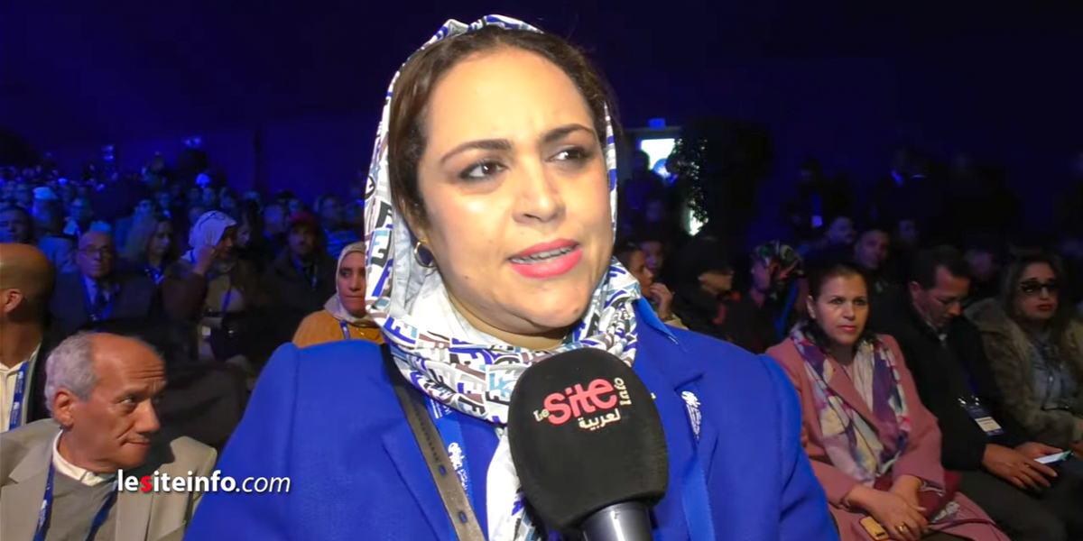 نادية بوزندوفة عضو فريق الأصالة والمعاصرة بمجلس النواب