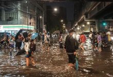 فيضانات وانهيارات أرضية بالفلبين