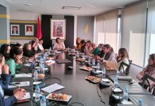 منظمة النساء الحركيات خلال اجتماع مكتبها التنفيذي بالرباط