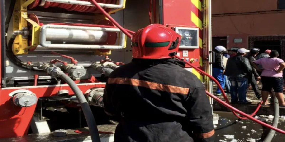الوقاية المدنية تتدخل لإطفاء حريق مهول