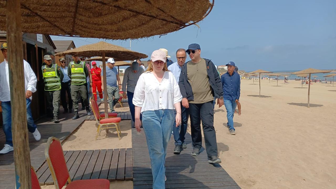إقليم النواصر يستعد لموسم الاصطياف بشواطئ دار بوعزة تحت إشراف العامل بنحيون