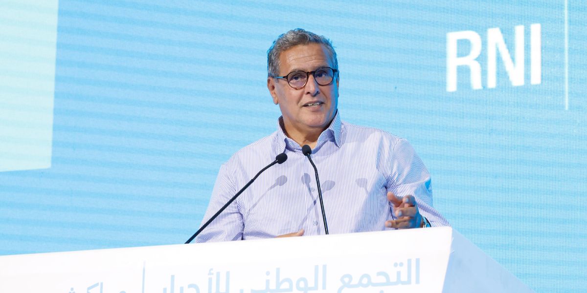عزيز أخنوش بمراكش
